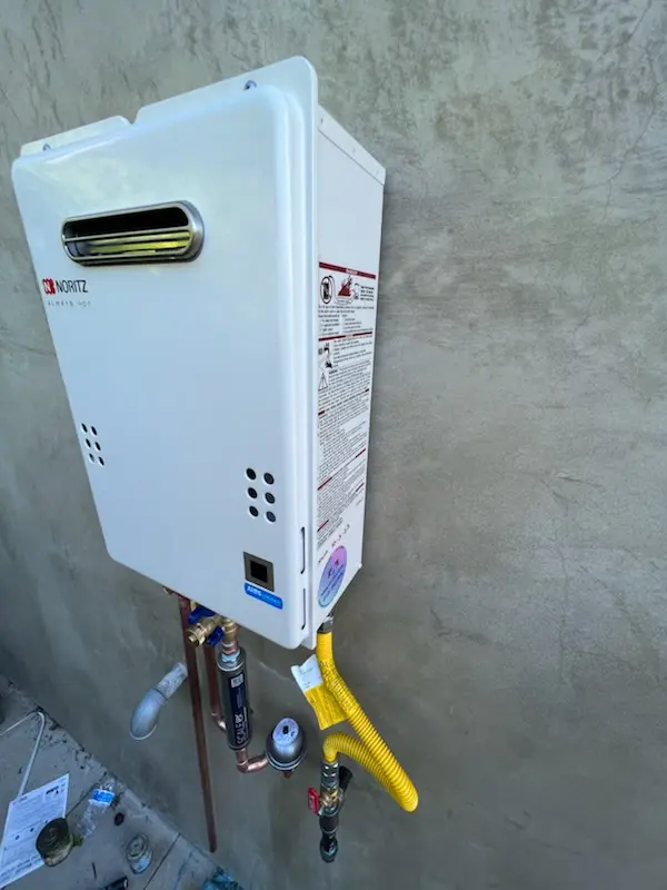 Tankless water heater installation for Virginia Gardens homes